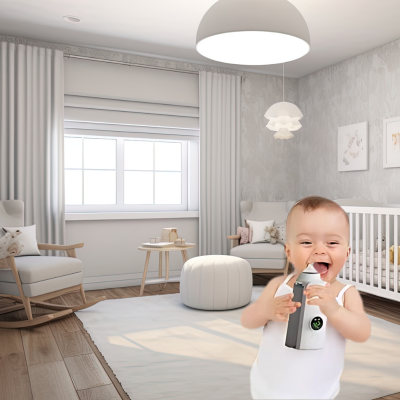 chauffe biberon nomade bedouin bébé dans sa chambre