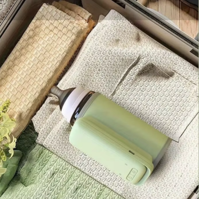 Chauffe biberon nomade steppe sur plateau