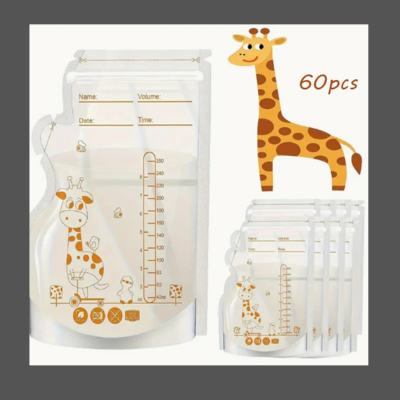 sachet de conservation de lait enfantil