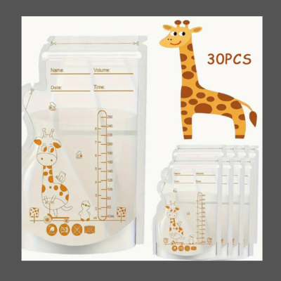 Sachet de conservation de lait