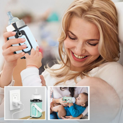 Chauffe biberon portable calcite maman nourrie son bébé