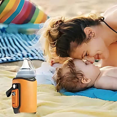 chauffe biberon portable maman mer et plage