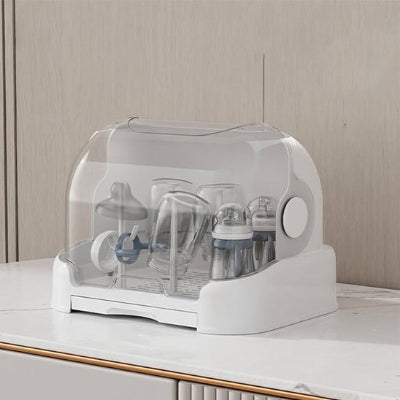 egouttoir biberon crystaldry blanc poser sur table