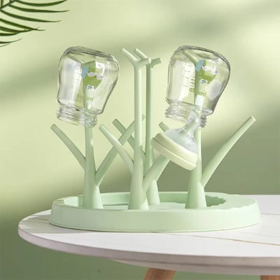 egouttoir biberon ecodry vert sur fond vert