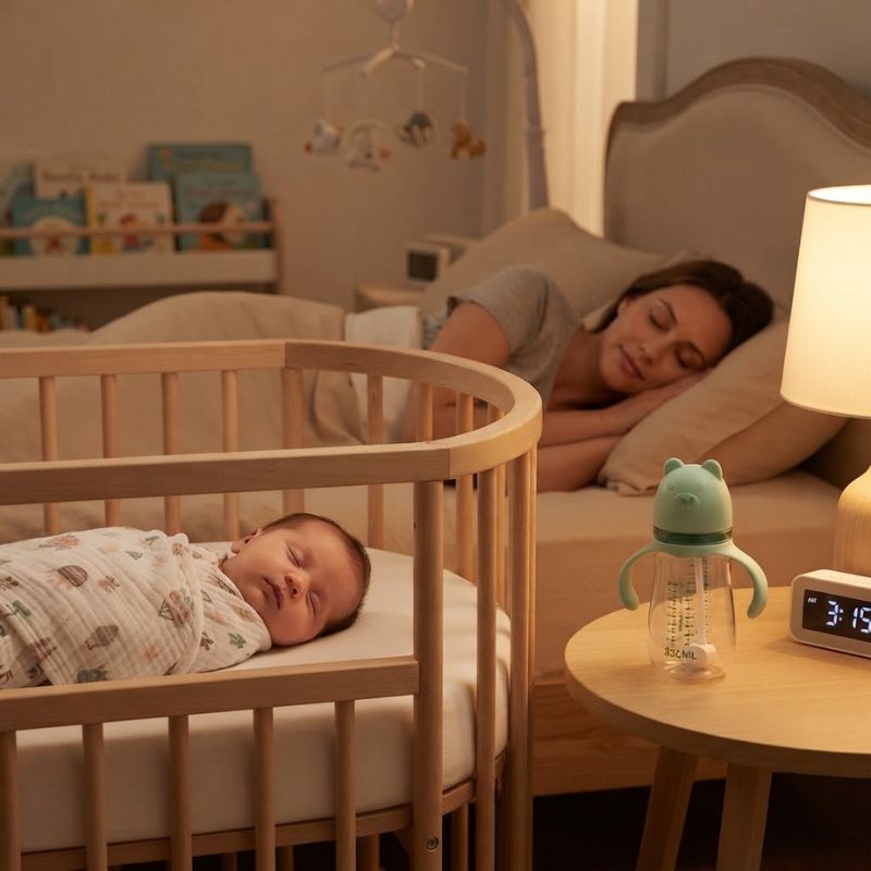 repos maman bebe tranquille et Biberon Anti Colique Sérénity commode