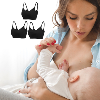 soutien gorge d allaitement Brise bebe sur sein maman