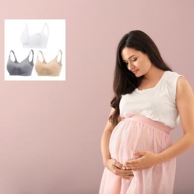 soutien gorge d allaitement Brise beige gris blanc