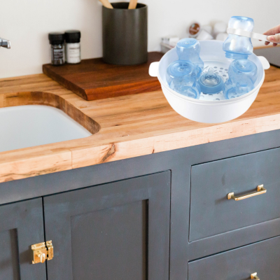 sterilisateur biberon selecto poser sur plan travail