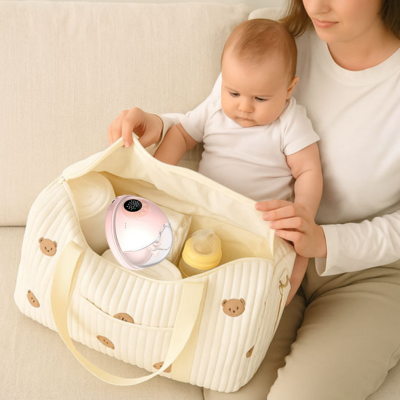 tire lait electrique galate dans sac langer