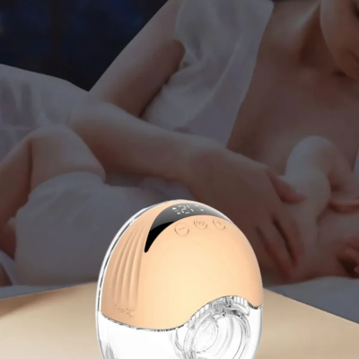 tire lait électrique bebe dort avec maman