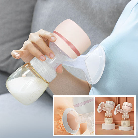 tire-lait électrique rosace mis en visuelle par maman