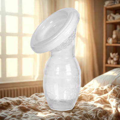 Tire-lait manuel silic blanc