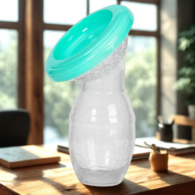 Tire-lait manuel silic vert