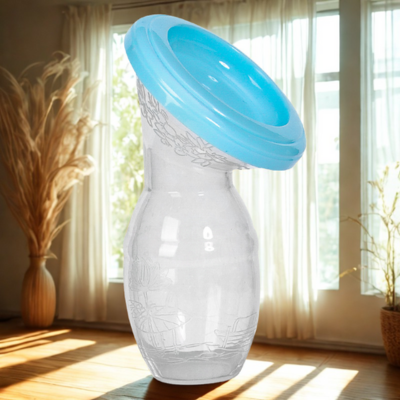 tire lait manuel silice bleu