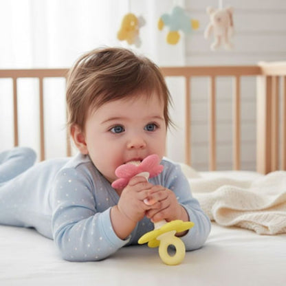 Anneau de dentition Gencive Sensible bebe au lit