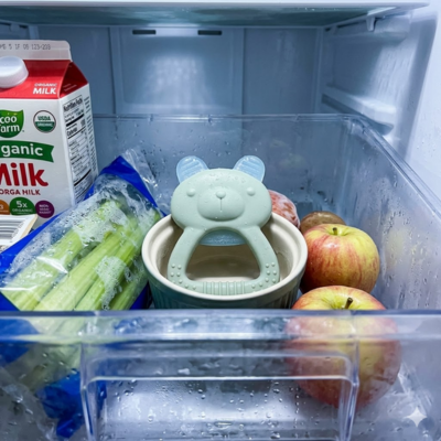 anneau de dentition refrigere dans refrigerateur