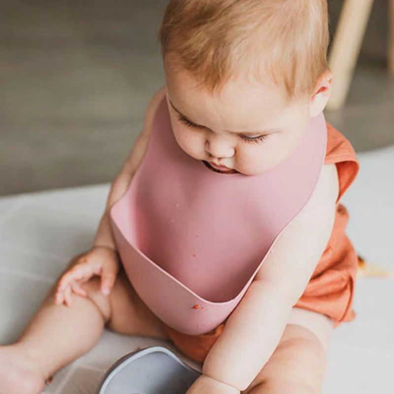 Bavoir bébé Collection Premium rose