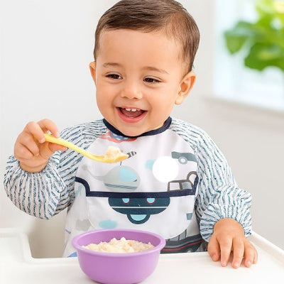 Bavoir bebe Elegance pratique enfant mange sa puree