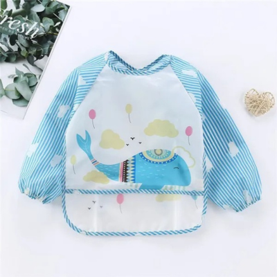 Bavoir bebe Petit Ange motif baleine