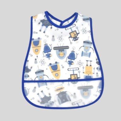 Bavoir bebe Ultra absorbant petit robot