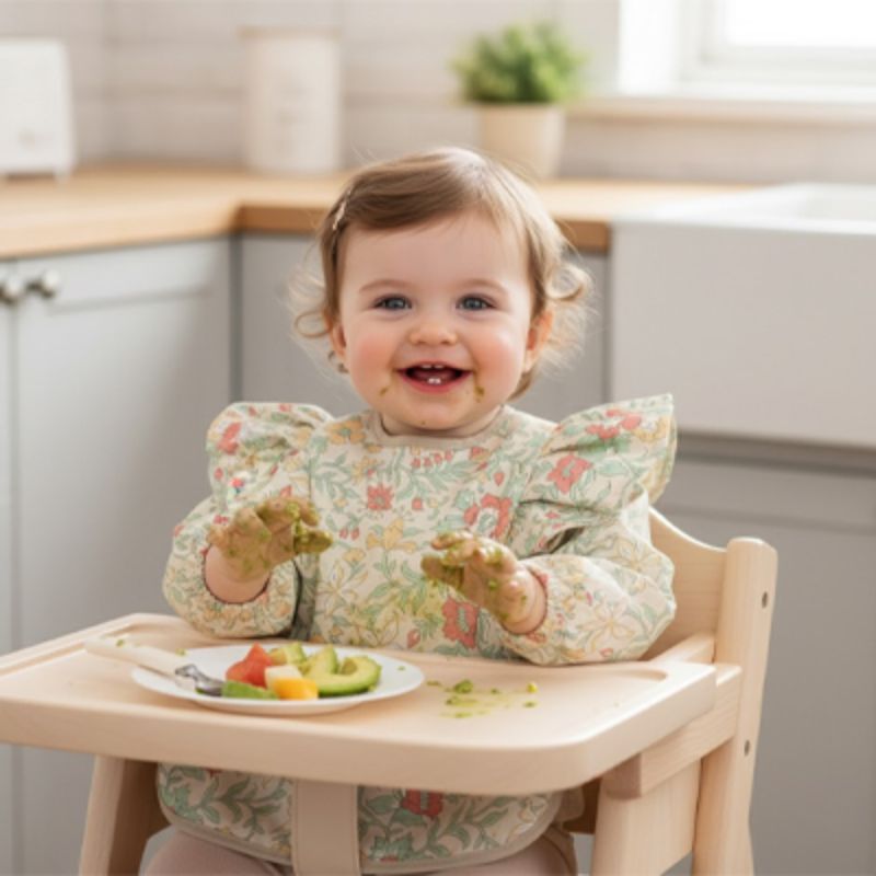 Bavoir manche longue Protection pour manger