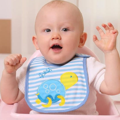 Bavoir Bébé Super-Absorbant  enfant joyeux
