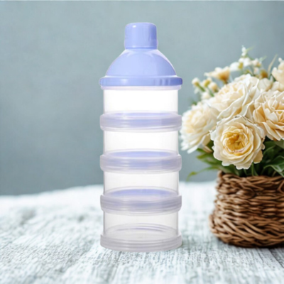 Boite doseuse lait Empilable bleu