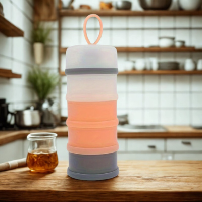 Boite doseuse lait Multifonction rose