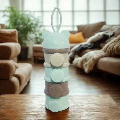 Boite doseuse lait PratikVoyage gris