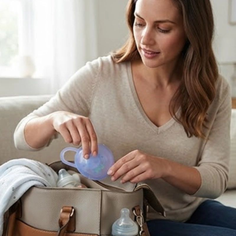 Boite a tetine​ maman range dans son sac