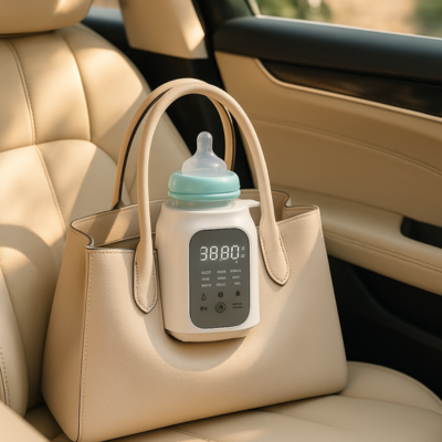 Chauffe biberon intelligent silencieux nightease dans sac transport