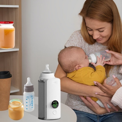 Chauffe biberon nomade bedouin maman donne biberon