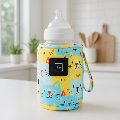 Chauffe biberon nomade cuillou bleu