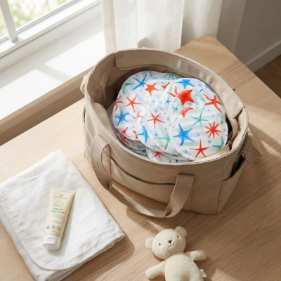 Coussinet allaitement dans sac a langer maman