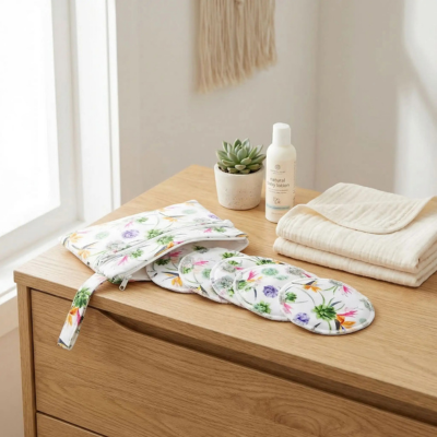 Coussinet allaitement sur commode