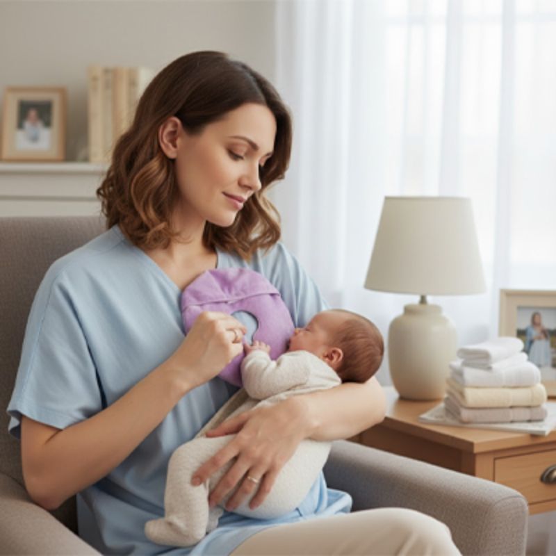 Coussinet d allaitement maman bebe au quotidien