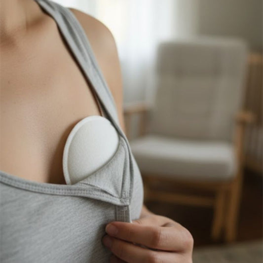 Coussinets d'allaitement   Bio-Absorbants sous  le tee-shirt