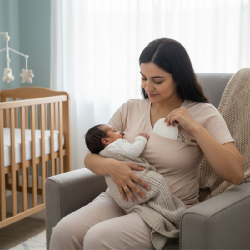Coussinets d'allaitement  Bio-Absorbants mama retire de son soutien gorge
