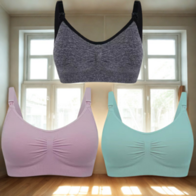 Soutien gorge allaitement ensemble trio
