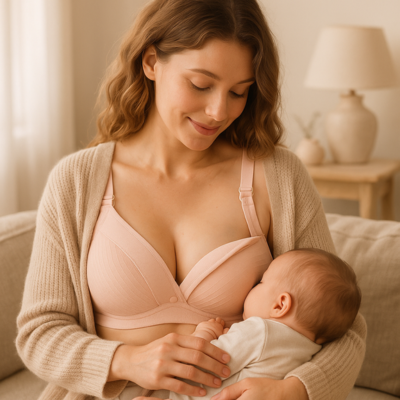 Soutien gorge d allaitement maman donne sein