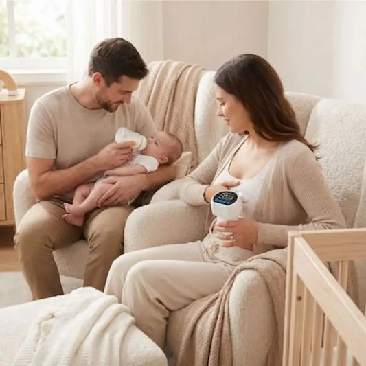 Tire-lait electrique Kawa en famille