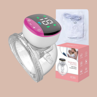 Tire lait electrique fuschia