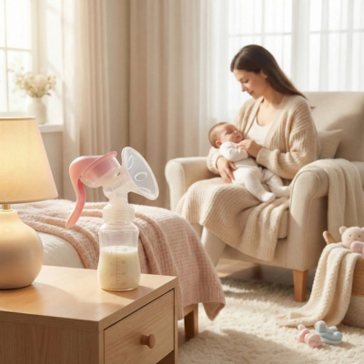 Tire lait manuel mamoun dans chambre bebe