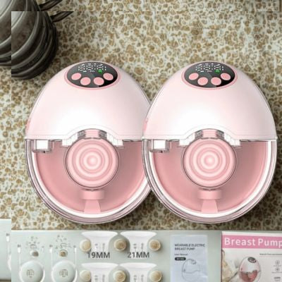 tire lait portatif double rose