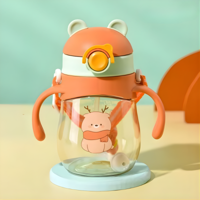 Verre Bebe orange motif