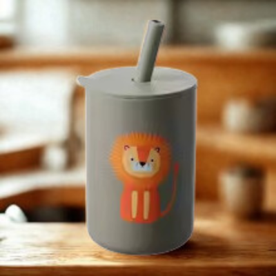 Verre bebe Incassable vert olive