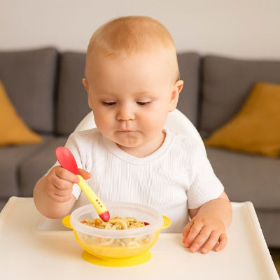 Assiette bebe ventouse enfant qui mange