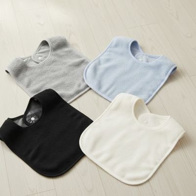 Bavoir bébé par lot couleur varie