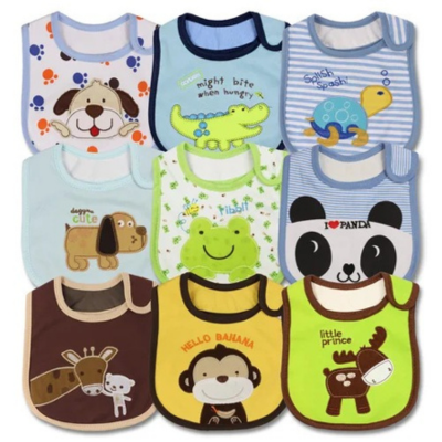 bavoir bebe super absorbant collection confort