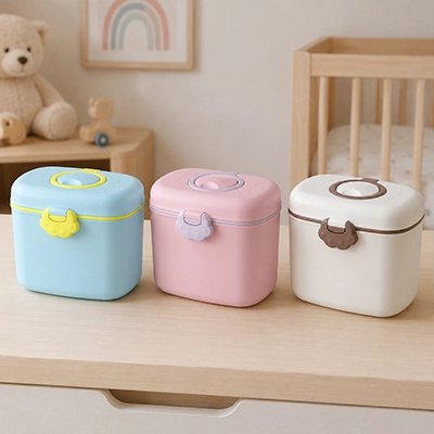 Boite doseuse lait 3 couleur varie